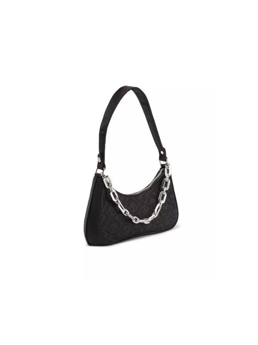 SKINNYDIP Kiera nylon small shoulder women's handbag purse -BLACK~ - Picture 3 of 5